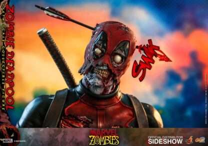 Marvel Zombies Comic Masterpiece Actionfigur 1/6 Zombie Deadpool 31 cm – Bild 15