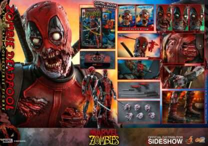 Marvel Zombies Comic Masterpiece Actionfigur 1/6 Zombie Deadpool 31 cm – Bild 23