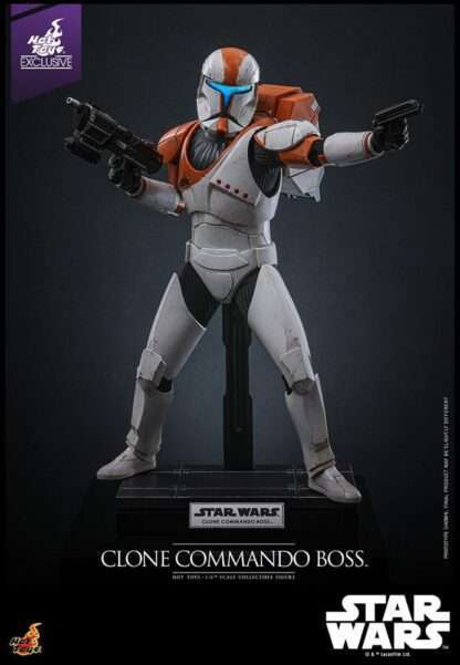 Star Wars: The Clone Wars Actionfigur 1/6 Clone Commando Boss Hot Toys Exclusive 30 cm – Bild 2