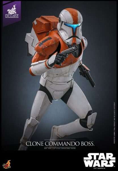 Star Wars: The Clone Wars Actionfigur 1/6 Clone Commando Boss Hot Toys Exclusive 30 cm – Bild 4