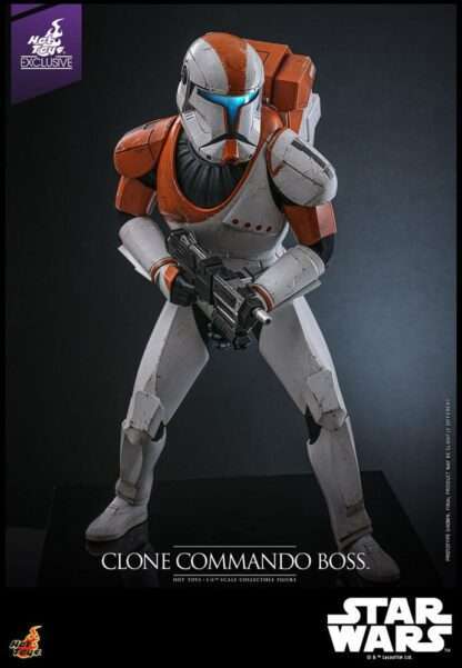 Star Wars: The Clone Wars Actionfigur 1/6 Clone Commando Boss Hot Toys Exclusive 30 cm – Bild 7