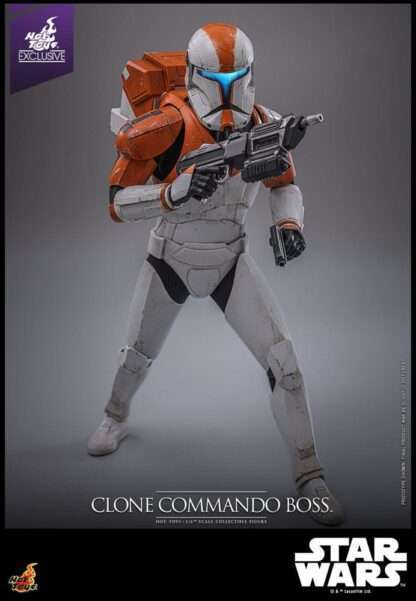 Star Wars: The Clone Wars Actionfigur 1/6 Clone Commando Boss Hot Toys Exclusive 30 cm – Bild 10