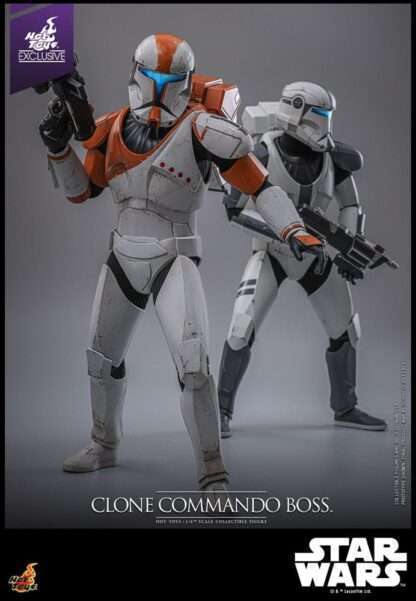 Star Wars: The Clone Wars Actionfigur 1/6 Clone Commando Boss Hot Toys Exclusive 30 cm – Bild 13