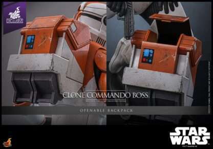 Star Wars: The Clone Wars Actionfigur 1/6 Clone Commando Boss Hot Toys Exclusive 30 cm – Bild 16