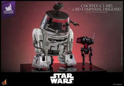 Star Wars Actionfigur Set 1/6 Chopper (C1-10P™) & BD-1™ (Imperial Disguise) 18 cm & 8 cm – Bild 2