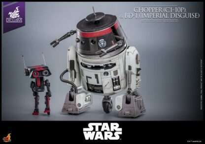 Star Wars Actionfigur Set 1/6 Chopper (C1-10P™) & BD-1™ (Imperial Disguise) 18 cm & 8 cm – Bild 6