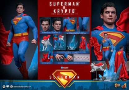 Superman (2025) Movie Masterpiece Actionfigur 1/6 Superman & Krypto 33 cm – Bild 22