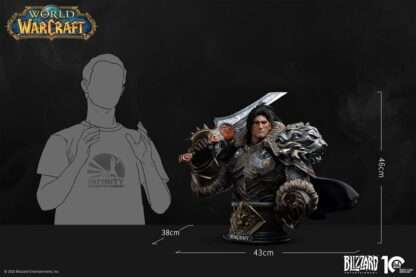 World of Warcraft Büste 1/3 Varian Wrynn 46 cm – Bild 3