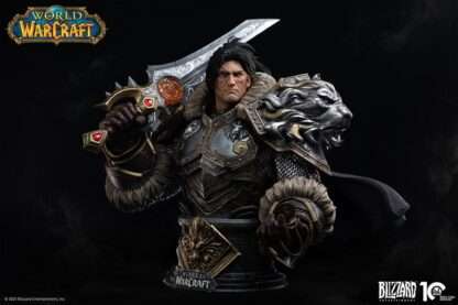 World of Warcraft Büste 1/3 Varian Wrynn 46 cm – Bild 4