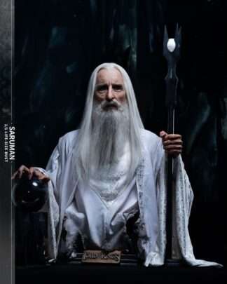 Herr der Ringe Life-Size Büste 1/1 Saruman 110 cm