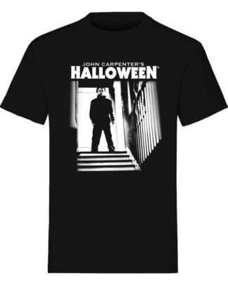Halloween T-Shirt Stairs