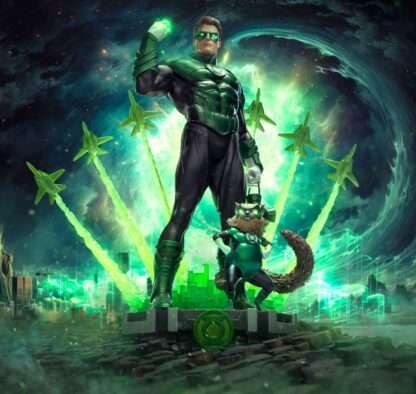DC Comics Art Scale Deluxe Statue 1/10 Green Lantern Unleashed 24 cm – Bild 15