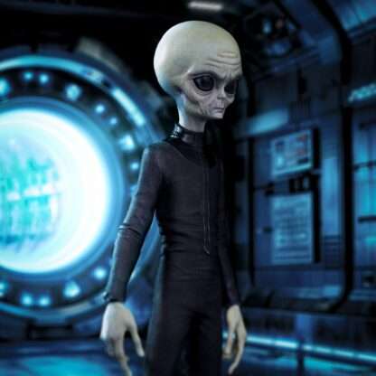 I want to Believe Art Scale Statue 1/10 Alien Grey 21 cm – Bild 6