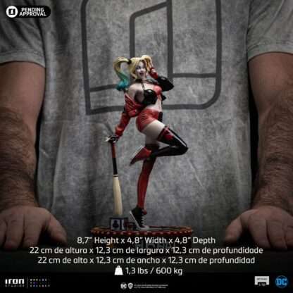 DC Comics Art Scale Statue 1/10 Harley Quinn (Gotham City Sirens) 22 cm – Bild 12