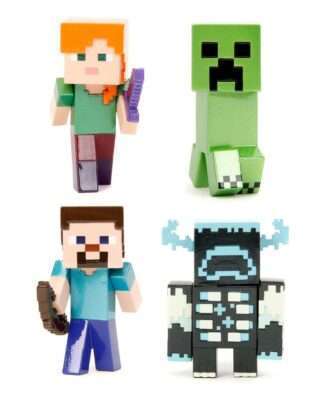 Minecraft Nano Metalfigs Diecast Minifiguren 6 cm Sortiment (12)