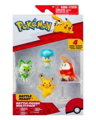 Pokémon Gen IX Battle Figure Set Figuren 4er-Pack
