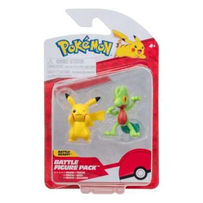 Pokémon First Partner Battle Figure Set Figuren 2er-Pack Geckarbor & Pikachu #8 – Bild 2