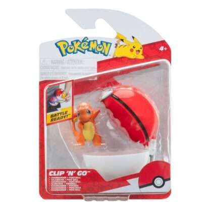 Pokémon Clip'n'Go Poké Balls Glumanda #1 & Pokéball – Bild 2