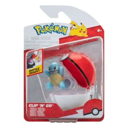 Pokémon Clip'n'Go Poké Balls Schiggy #3 & Pokéball – Bild 2