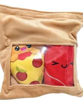 Yummis Together Plüschfiguren 2er-pack Pizza & Cola in Take Away Bag 21 cm