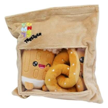 Yummis Together Plüschfiguren 2er-pack Brezel & Bier in Take Away Bag 21 cm – Bild 3