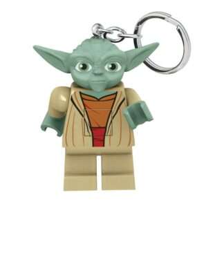 LEGO Star Wars Schlüsselanhänger mit Leuchtfunktion Yoda 8 cm