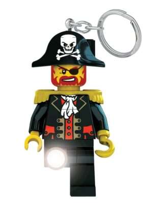 LEGO Iconic Schlüsselanhänger mit Leuchtfunktion Captain Brickbeard 8 cm