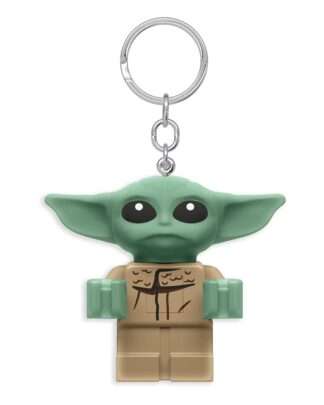 LEGO Star Wars The Mandalorian Schlüsselanhänger mit Leuchtfunktion Grogu 8 cm