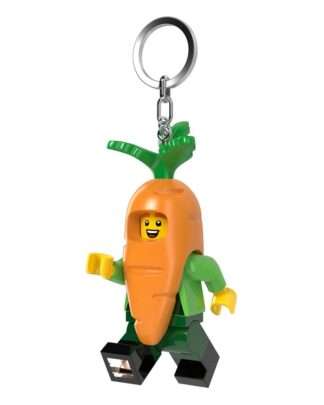 LEGO Minifigures Schlüsselanhänger mit Leuchtfunktion Karotten-Maskottchen 8 cm