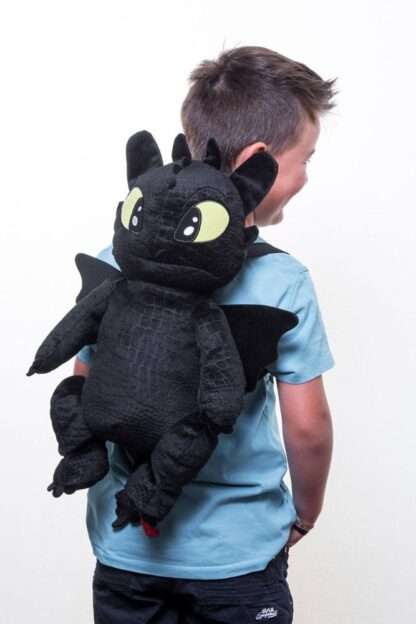 Drachenzähmen leicht gemacht 3 Plüsch-Rucksack Toothless – Bild 4