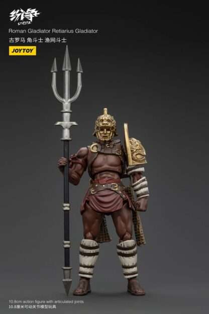 Strife Actionfigur 1/18 Roman Gladiator Retiarius Gladiator 11 cm           - Beschädigte Verpackung