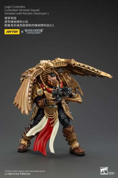 Warhammer The Horus Heresy Actionfigur 1/18 Legio Custodes Custodian Venatari Squad Venatari with Kenetic Destroyer 1 13 cm         - Beschädigte Verpackung – Bild 5