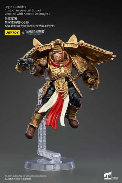 Warhammer The Horus Heresy Actionfigur 1/18 Legio Custodes Custodian Venatari Squad Venatari with Kenetic Destroyer 1 13 cm         - Beschädigte Verpackung – Bild 7