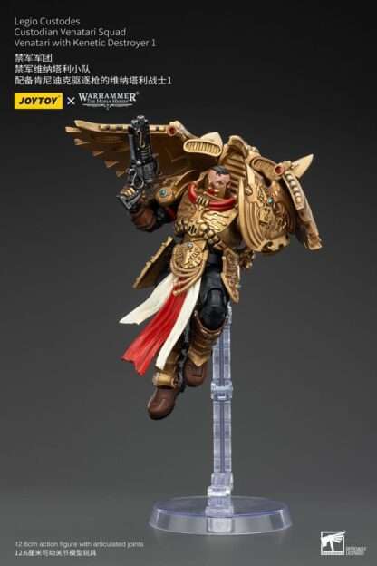Warhammer The Horus Heresy Actionfigur 1/18 Legio Custodes Custodian Venatari Squad Venatari with Kenetic Destroyer 1 13 cm         - Beschädigte Verpackung – Bild 8