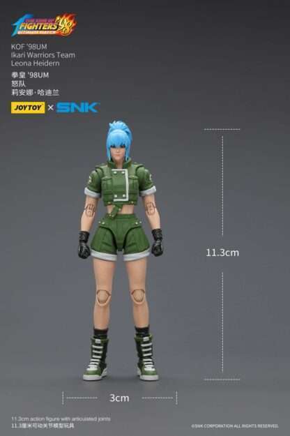 The King Of Fighters '98 Actionfigur Hero Team Leona Heidern 11 cm – Bild 13