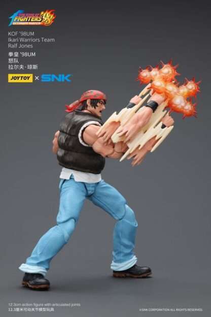 The King Of Fighters '98 Actionfigur Hero Team Ralf Jones 12 cm – Bild 2