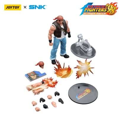 The King Of Fighters '98 Actionfigur Hero Team Ralf Jones 12 cm – Bild 8