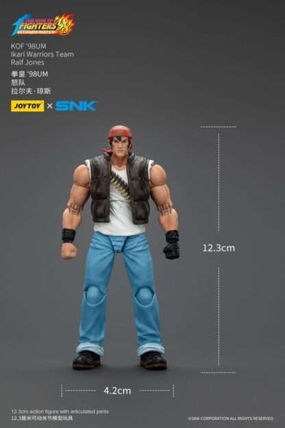 The King Of Fighters '98 Actionfigur Hero Team Ralf Jones 12 cm – Bild 9