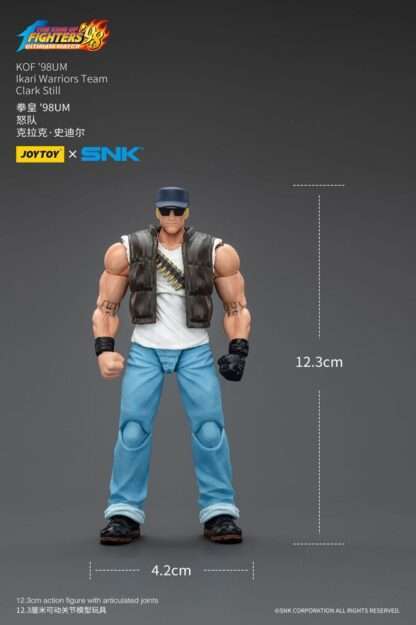 The King Of Fighters '98 Actionfigur Hero Team Clark Still 12 cm – Bild 10