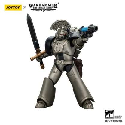 Warhammer The Horus Heresy Actionfigur 1/18 lron Warriors MKVI Tactical Sergeant with Power Sword and Plasma Pistol 12 cm – Bild 9