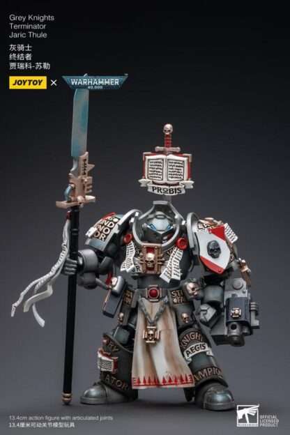 Warhammer 40k Actionfigur 1/18 Grey Knights Terminator Jaric Thule 13 cm  - Beschädigte Verpackung – Bild 2