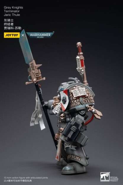 Warhammer 40k Actionfigur 1/18 Grey Knights Terminator Jaric Thule 13 cm  - Beschädigte Verpackung – Bild 5