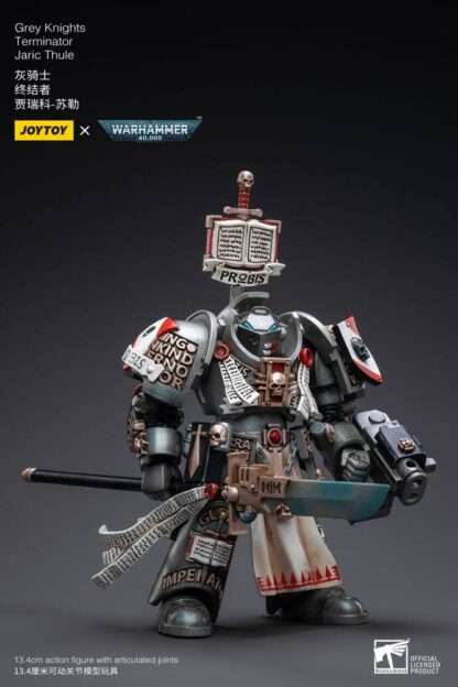 Warhammer 40k Actionfigur 1/18 Grey Knights Terminator Jaric Thule 13 cm  - Beschädigte Verpackung – Bild 7
