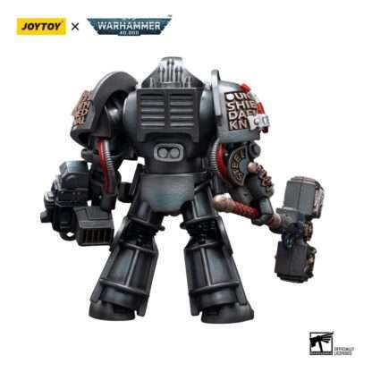 Warhammer 40k Actionfigur 1/18 Grey Knights Nemesis Dreadknight (Including Grey Knights Terminator Caddon Vibova) 12 cm – Bild 6