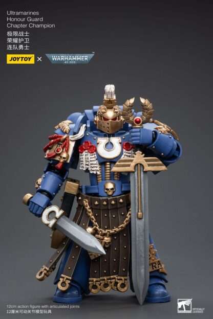 Warhammer 40k Actionfigur 1/18 Ultramarines Honour Guard Chapter Champion 12 cm – Bild 2
