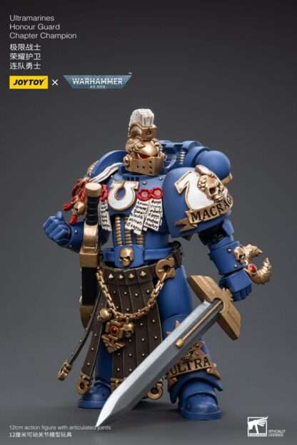 Warhammer 40k Actionfigur 1/18 Ultramarines Honour Guard Chapter Champion 12 cm – Bild 4