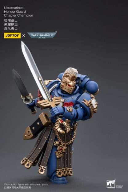 Warhammer 40k Actionfigur 1/18 Ultramarines Honour Guard Chapter Champion 12 cm – Bild 6