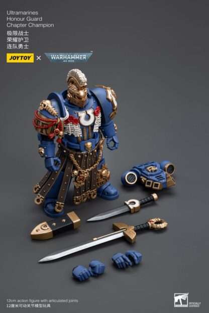 Warhammer 40k Actionfigur 1/18 Ultramarines Honour Guard Chapter Champion 12 cm – Bild 9