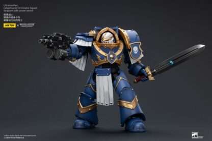 Warhammer The Horus Heresy Actionfigur 1/18 Ultramarines Cataphractii Terminator Squad Sergeant with Power Sword 14 cm – Bild 6