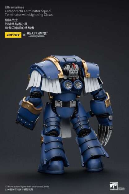 Warhammer The Horus Heresy Actionfigur 1/18 Ultramarines Cataphractii Terminator Squad Terminator with Lightning Claws 14 cm – Bild 3